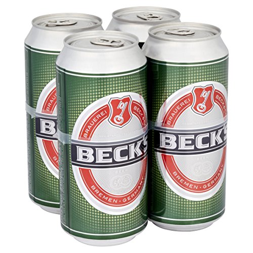 Beck’s Lager Beer Can, 4 x 440 ml