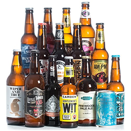 Beer Hawk Best of British Beer Case – 12 Beers per Case – British Beer Gift Idea for Beer Lovers