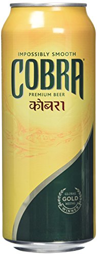 Cobra Premium Beer (24 x 500ml Cans)
