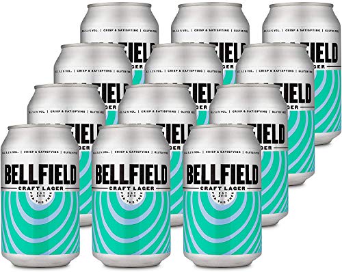 Bellfield Brewery: Craft Lager (12x330ml gluten-free beer)