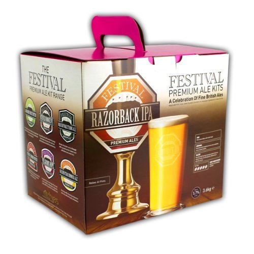 Festival Premium Ale – Razorback IPA – 40 Pint Homebrew Beer Ingredient Kit