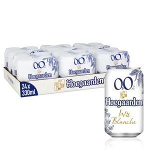 Hoegaarden 0% Alcohol Free Belgian Wheat Beer Can, 24 x 330 ml