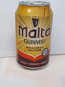 Malta Guinness Non Alcoholic Malt Drink 330ml Can (Pack of 6)