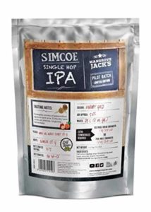 Mangrove Jack’s Single Hopped IPA Simcoe Craft Beer Kit Pouches 23L 5.6% ABV