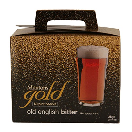 Muntons Gold Old English Bitter Kit – Makes 40 Pints – Home Brew Beer Kit