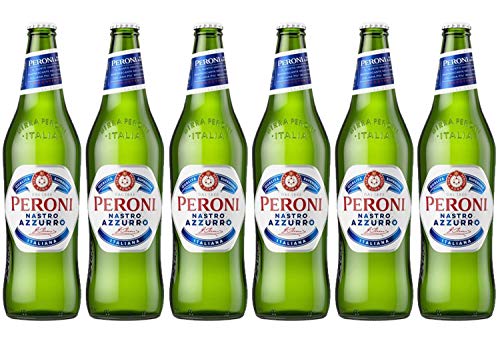 Peroni Nastro Azzurro Italiana Lager 620ml Bottle 6 x 620ml