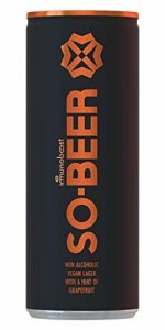 So.Beer Non-Alcoholic Beer | Refresh | NA Beer with Benefits Supports Immune Health | Mild Refreshing Light Lager | 0.3…