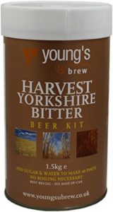 Youngs Harvest Yorkshire Bitter Kit – Makes 40 Pints! – Home Brew Beer Kit