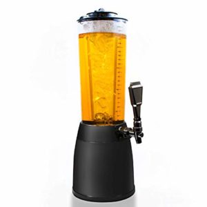 Beer-Tower XXL Drinks & Beverage Dispenser with Tap 4.0 litres with Ice Cooler – Beer Column from Bavaria