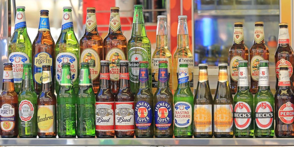 Types of beer available