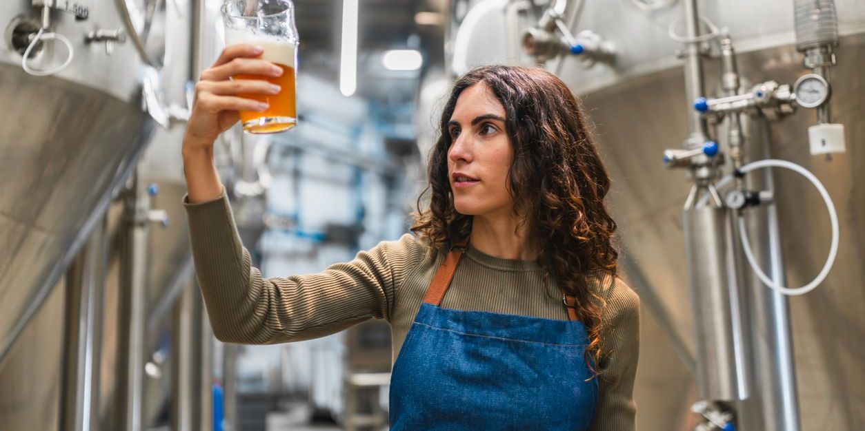 No and low alcohol beer making process